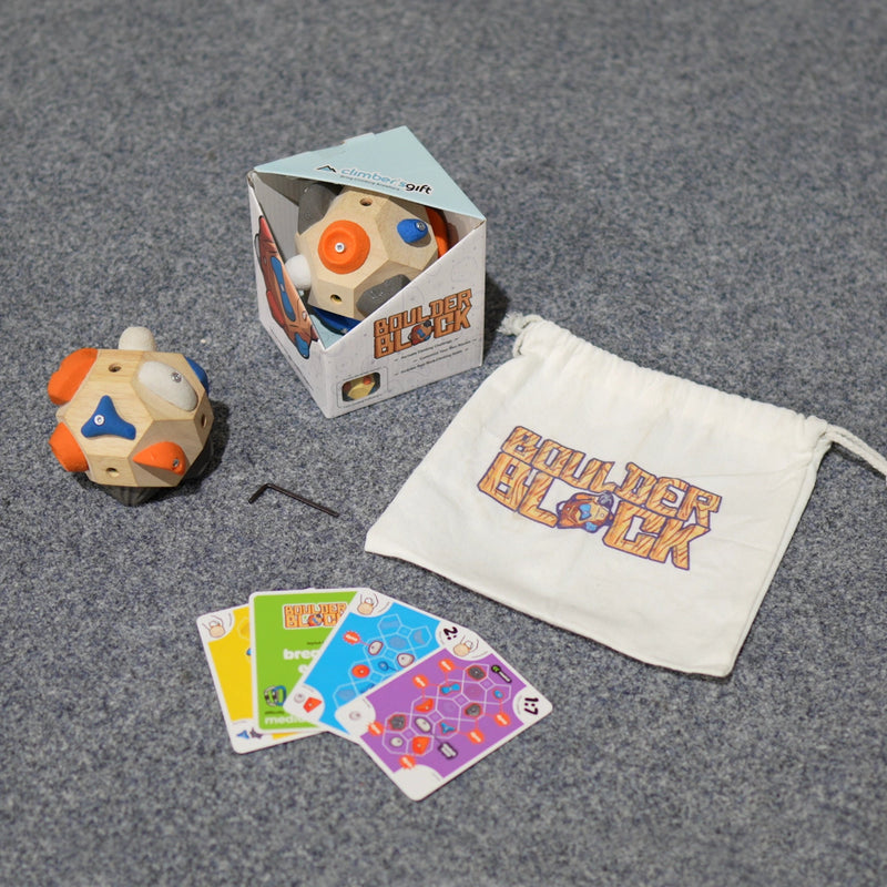 Boulder Block Challenge Cards