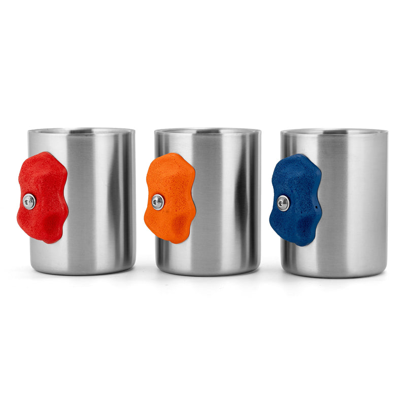 Metal Climbing Hold Mug