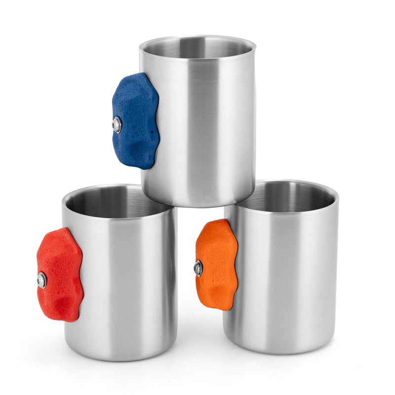 Metal Climbing Hold Mug