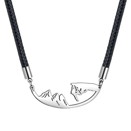 Lauren-Spencer Long Mountain Climber Necklace